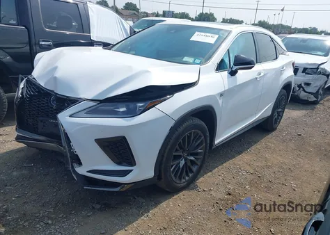 2021 Lexus Rx 350 F Sport Appearance from USA, damaged, VIN 2T2SZMDA3MC303807
